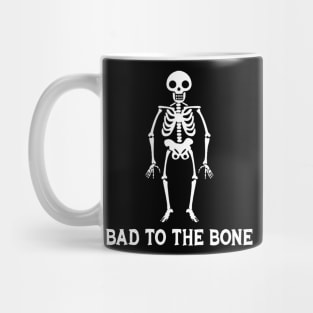 Bad To The Bone Halloween Mug